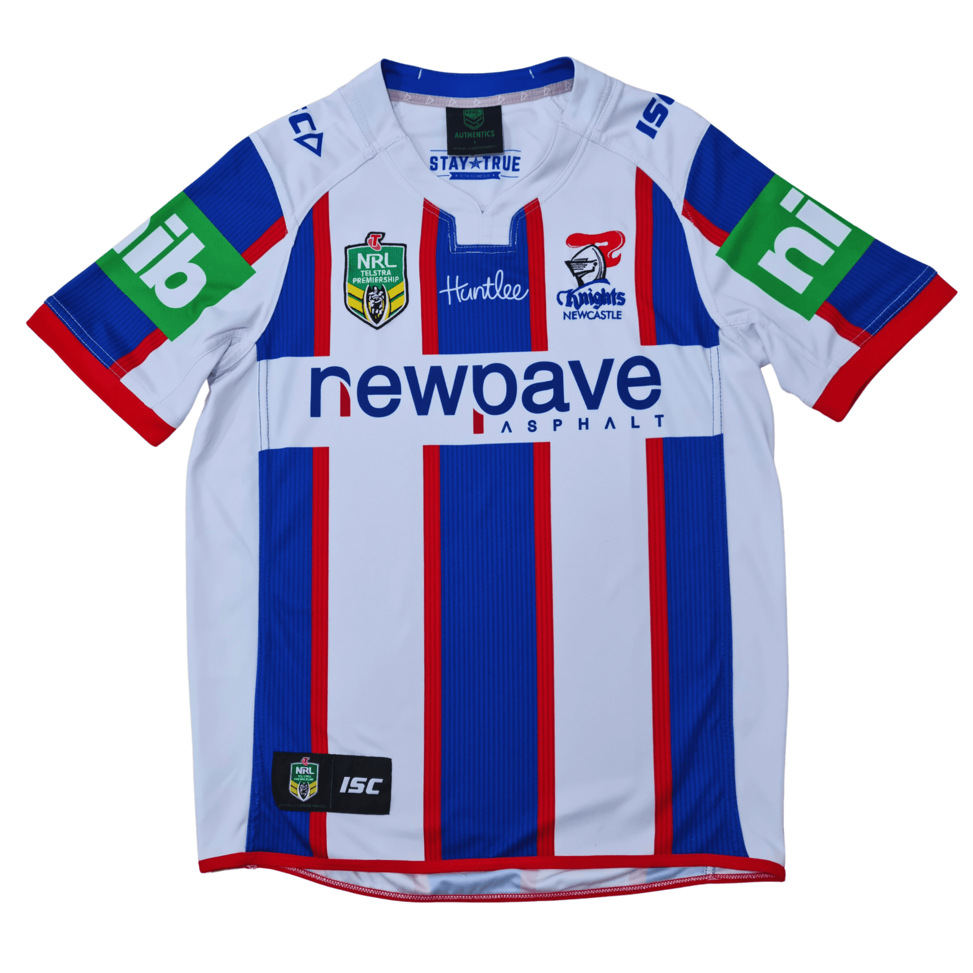 Newcastle Knights 2016 Away Jersey - Front