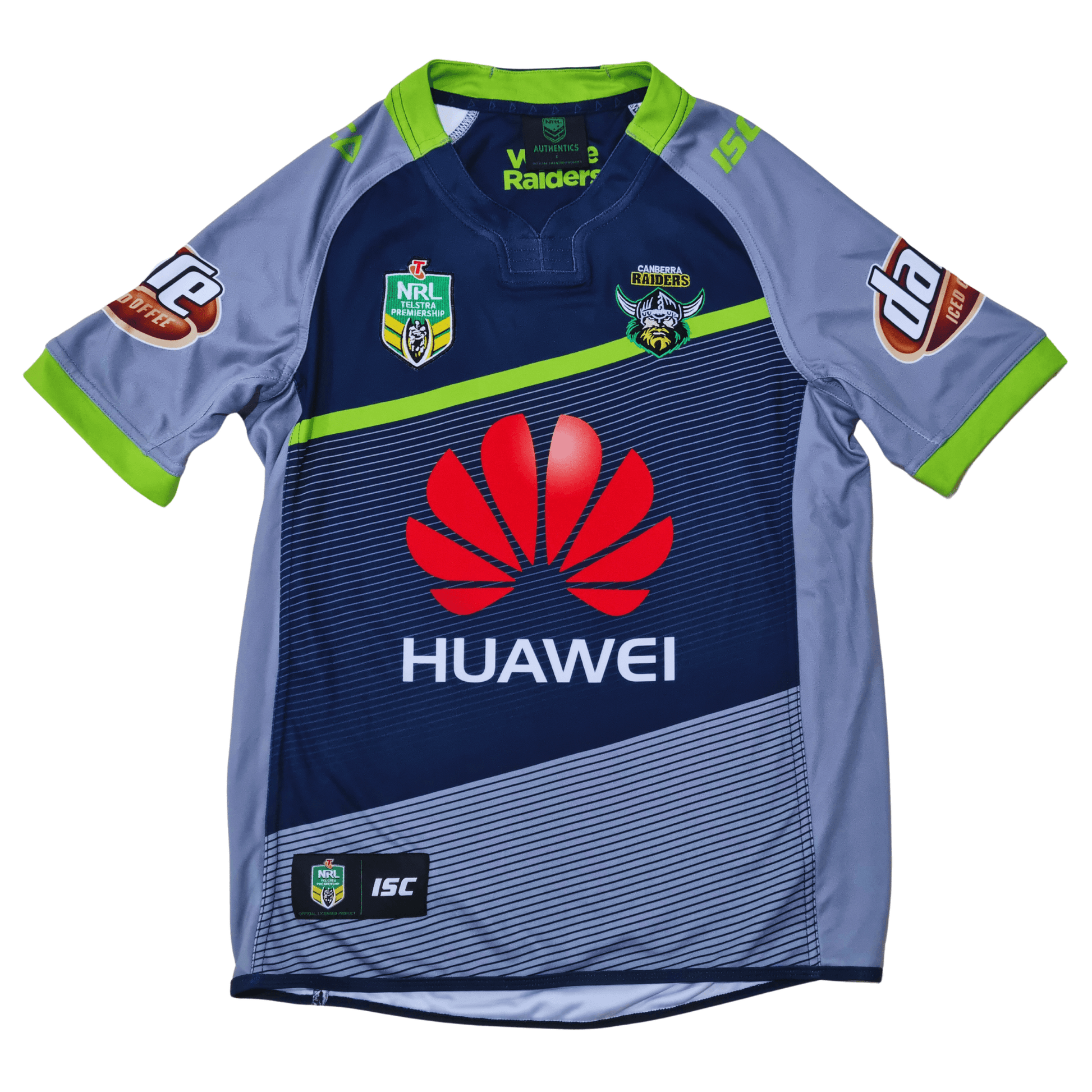 Canberra Raiders 2017/18 Away Jersey - Front