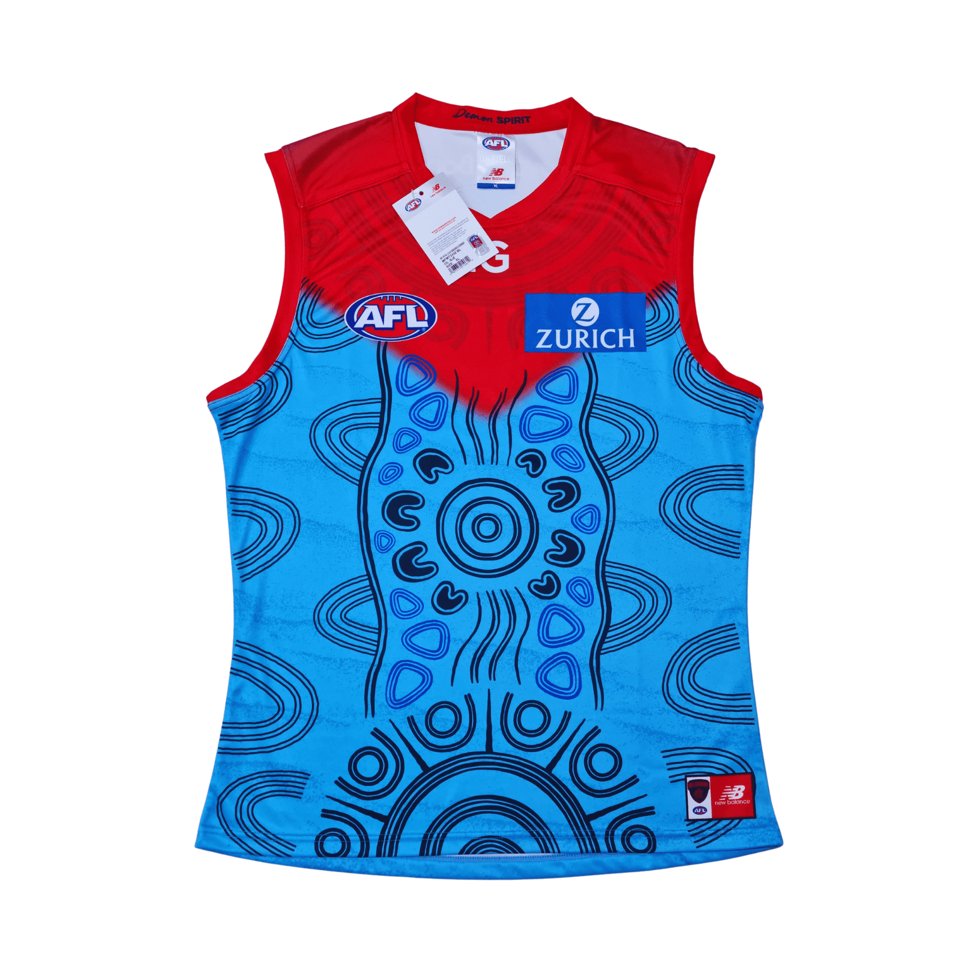 Melbourne Demons 2023 Indigenous Clash Guernsey - Front