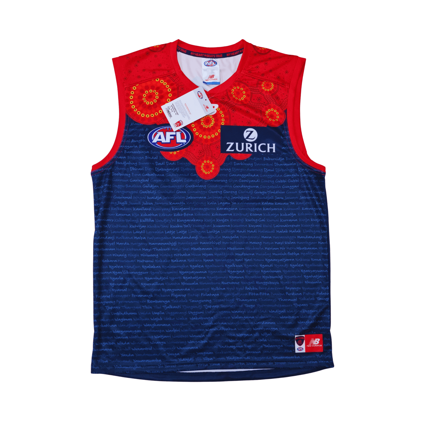 Melbourne Demons 2020 Indigenous Guernsey - Front