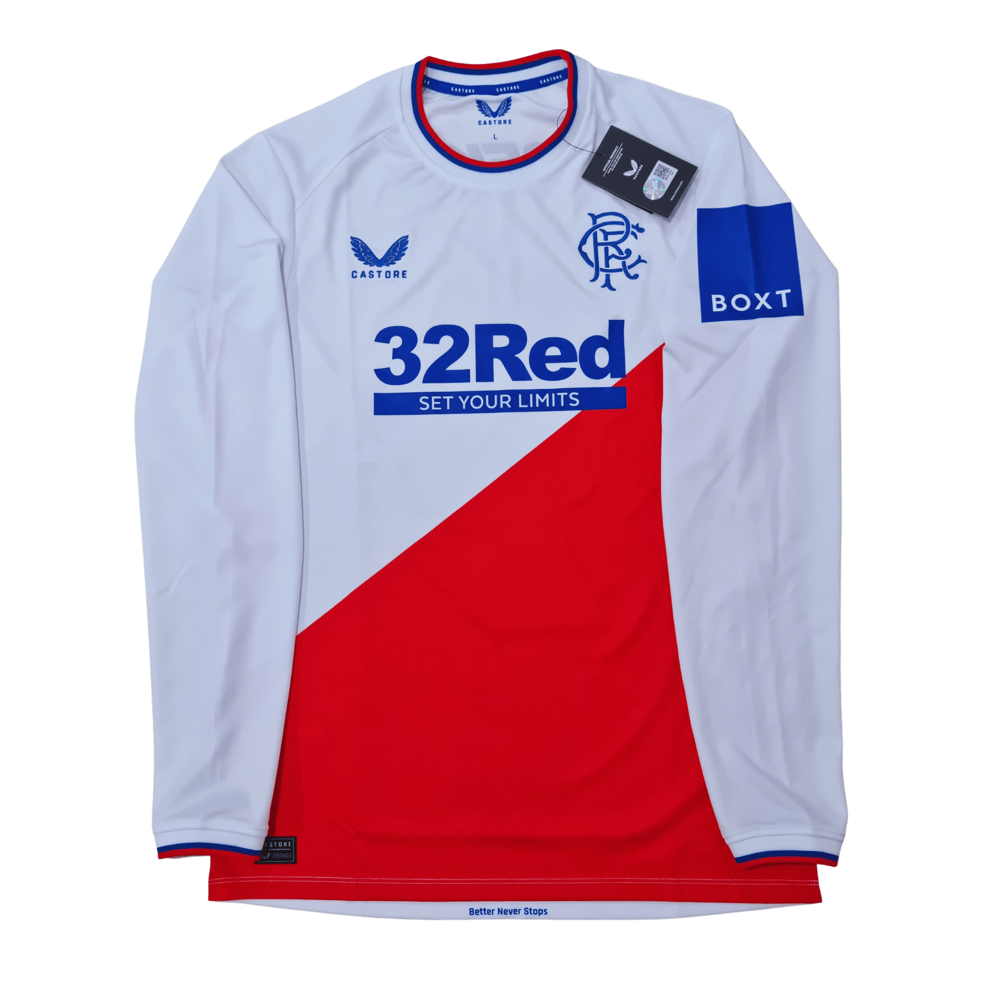 Rangers 2022/23 Away Jersey (LS) - Front