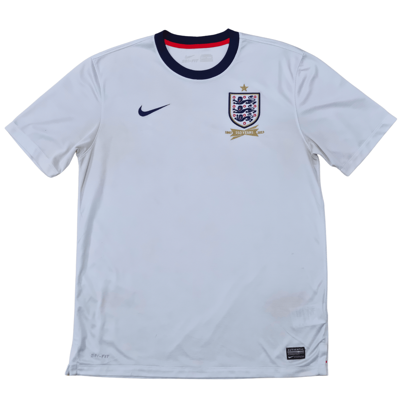 England 2013 Home Jersey Front | Upcycled Locker