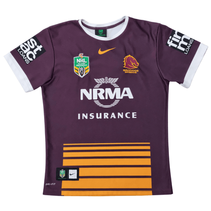 Brisbane Broncos 2015 16 Home Jersey Upcycled Locker