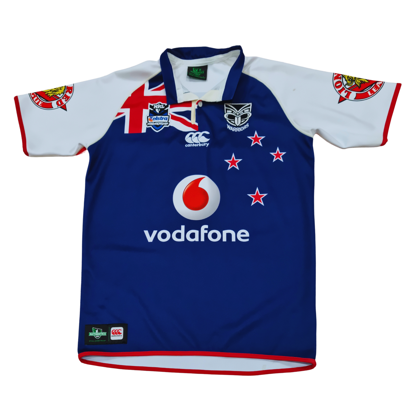 New Zealand Warriors 2011 Heritage Jersey -  Front