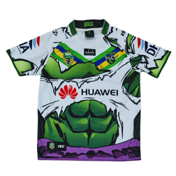 Canberra Raiders 2014 Promotional ‘Hulk’ Jersey Front