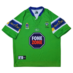 Canberra Raiders 2006 Home Jersey -  Front