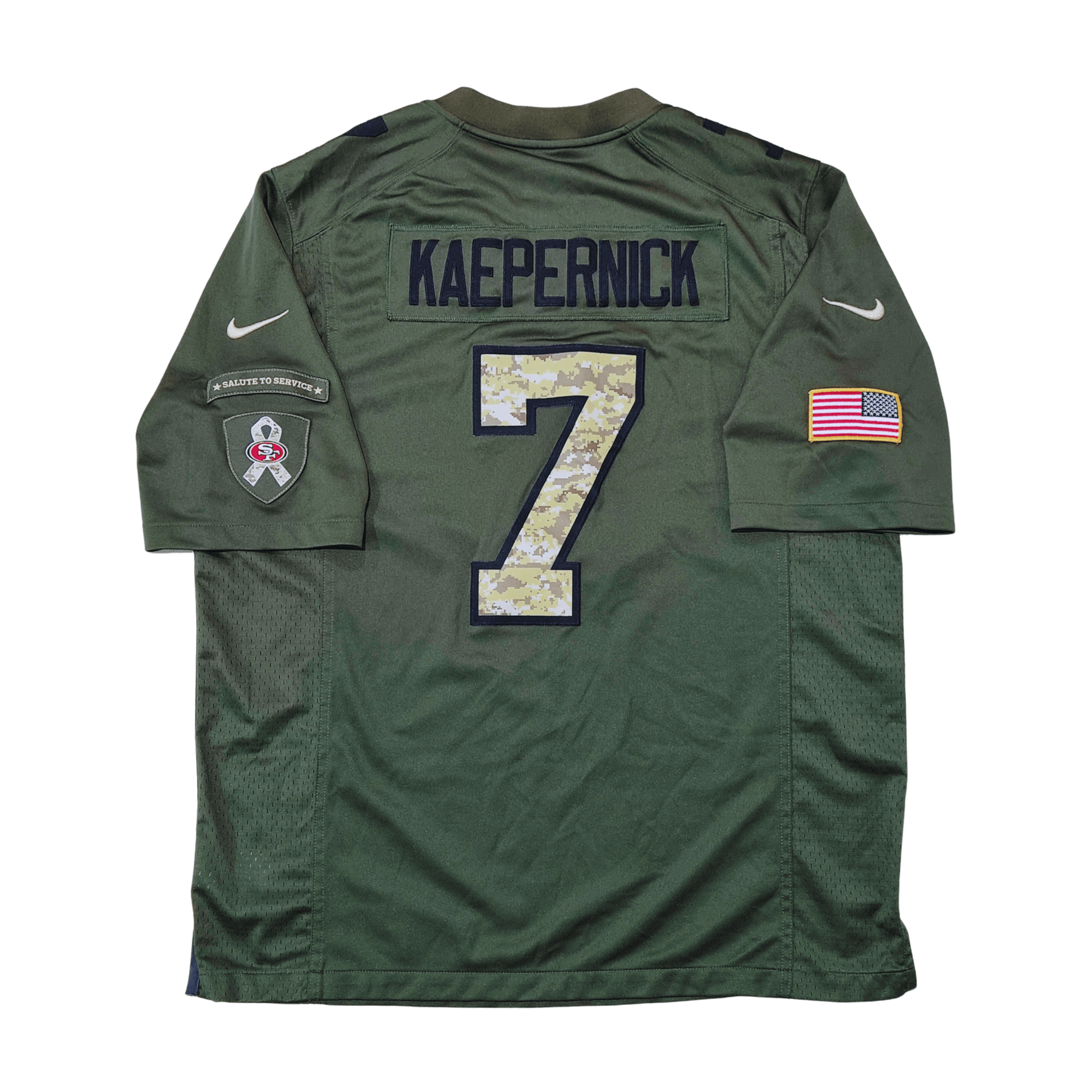 San Francisco 49ers 'Salute to Service' Jersey - Back