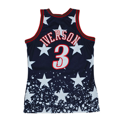 Philadelphia 76ers 1997/98 HWC Swingman Jersey - Allen Iverson Back