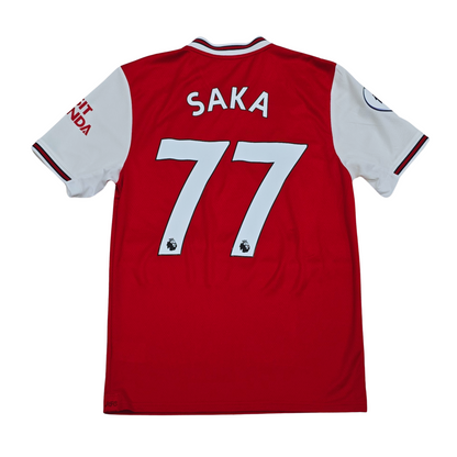 Arsenal 2019/20 Home Jersey - Bukayo Saka Back | Upcycled Locker