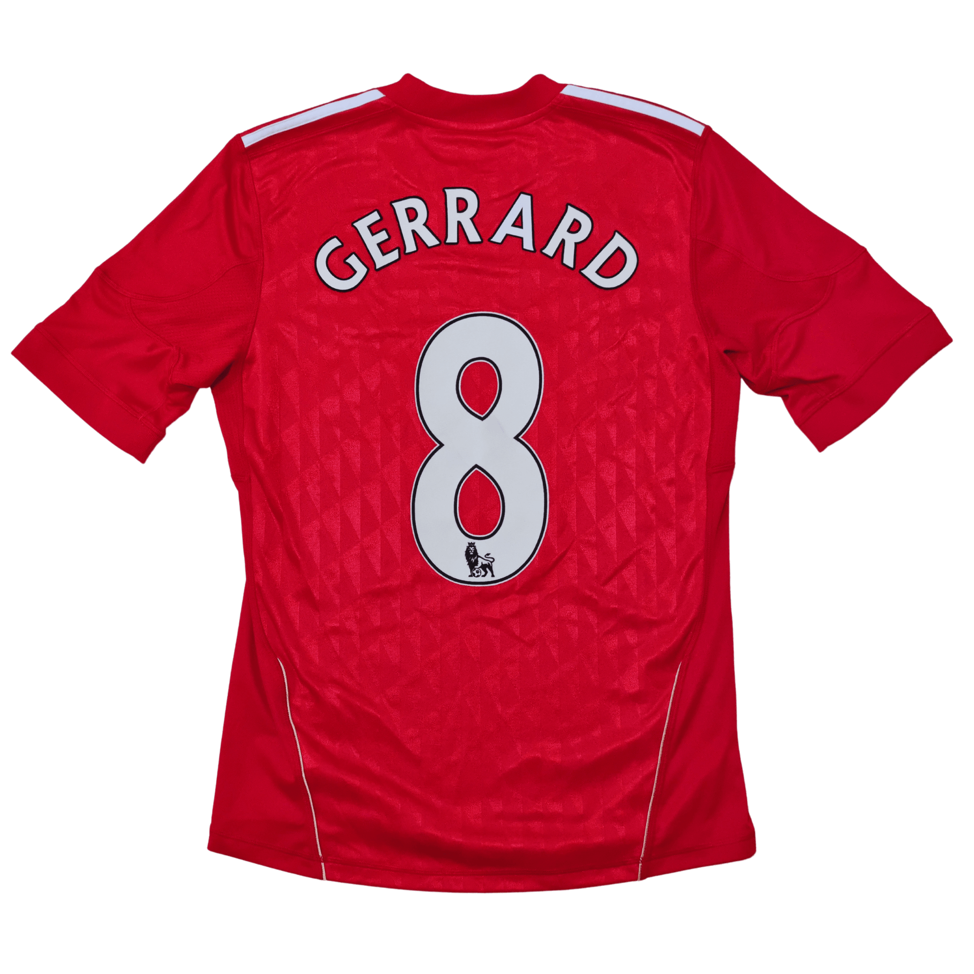 Liverpool 2010/12 Home Jersey - Steven Gerrard Back | Upcycled Locker