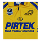 A yellow jersey with the words Parramatta Eels 2007 Home Jersey on it in men's size X-Large, by ISC.