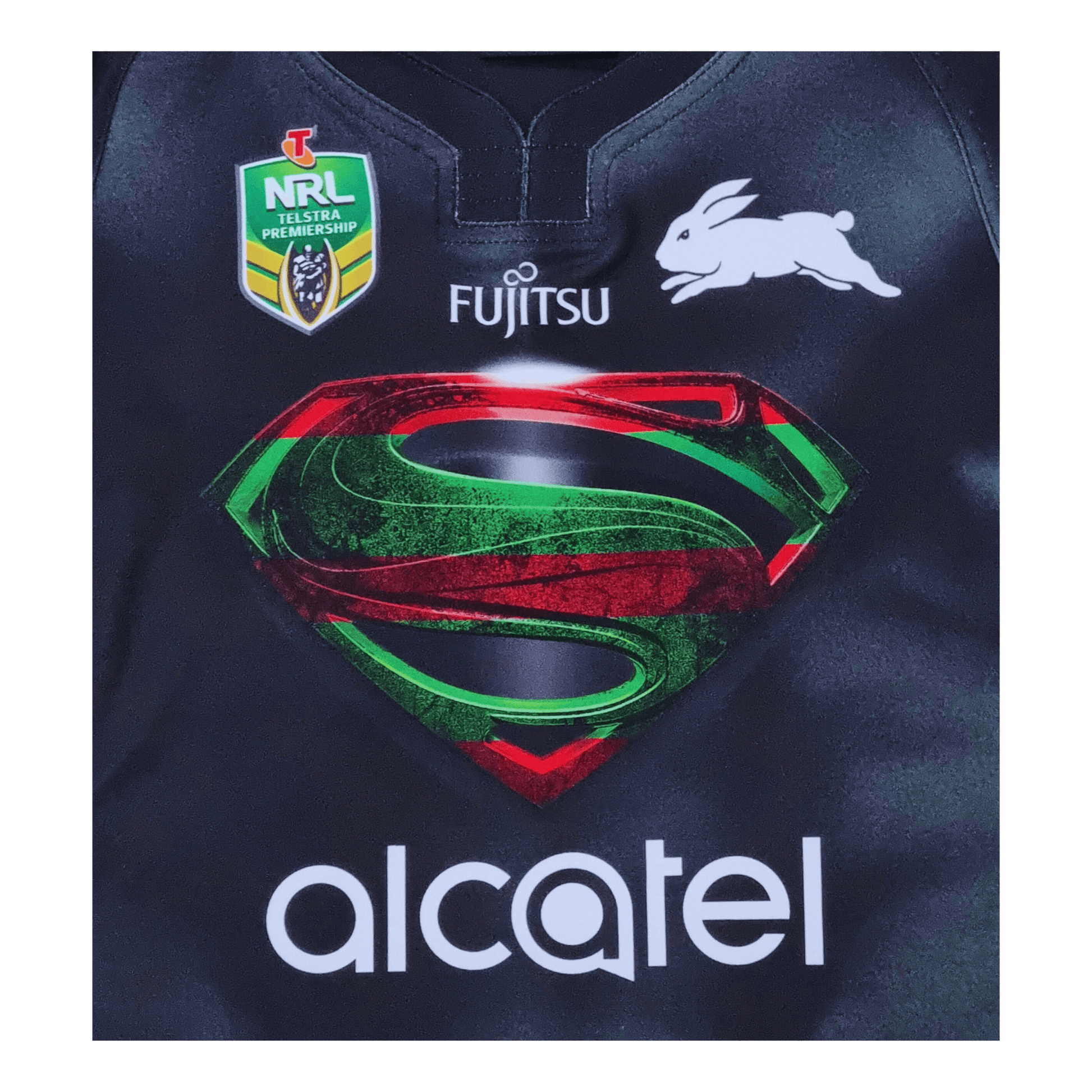 South Sydney Rabbitohs 2017 Promotional ‘Superman’ Jersey - Logo