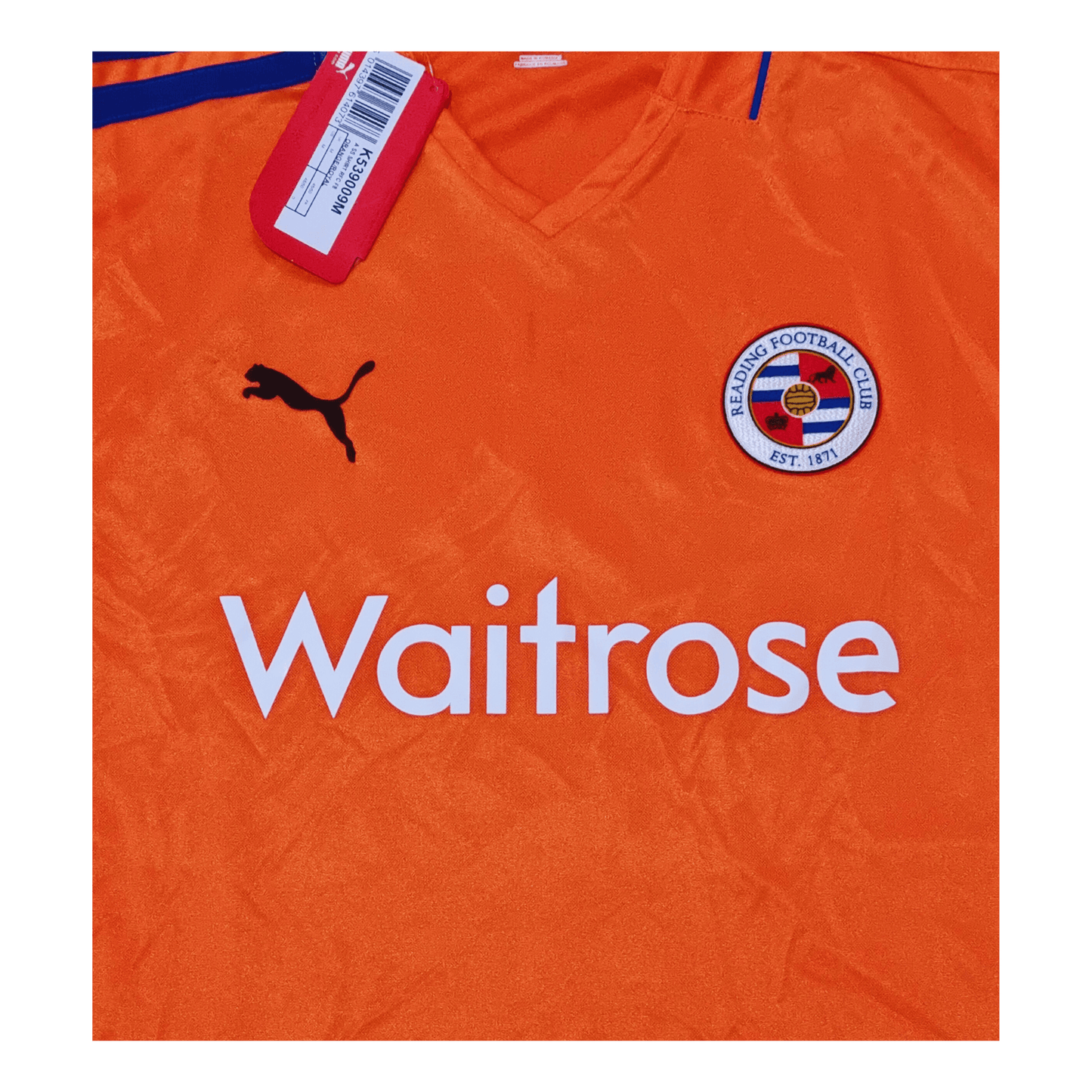 Reading 2008/10 Away Jersey - Logo