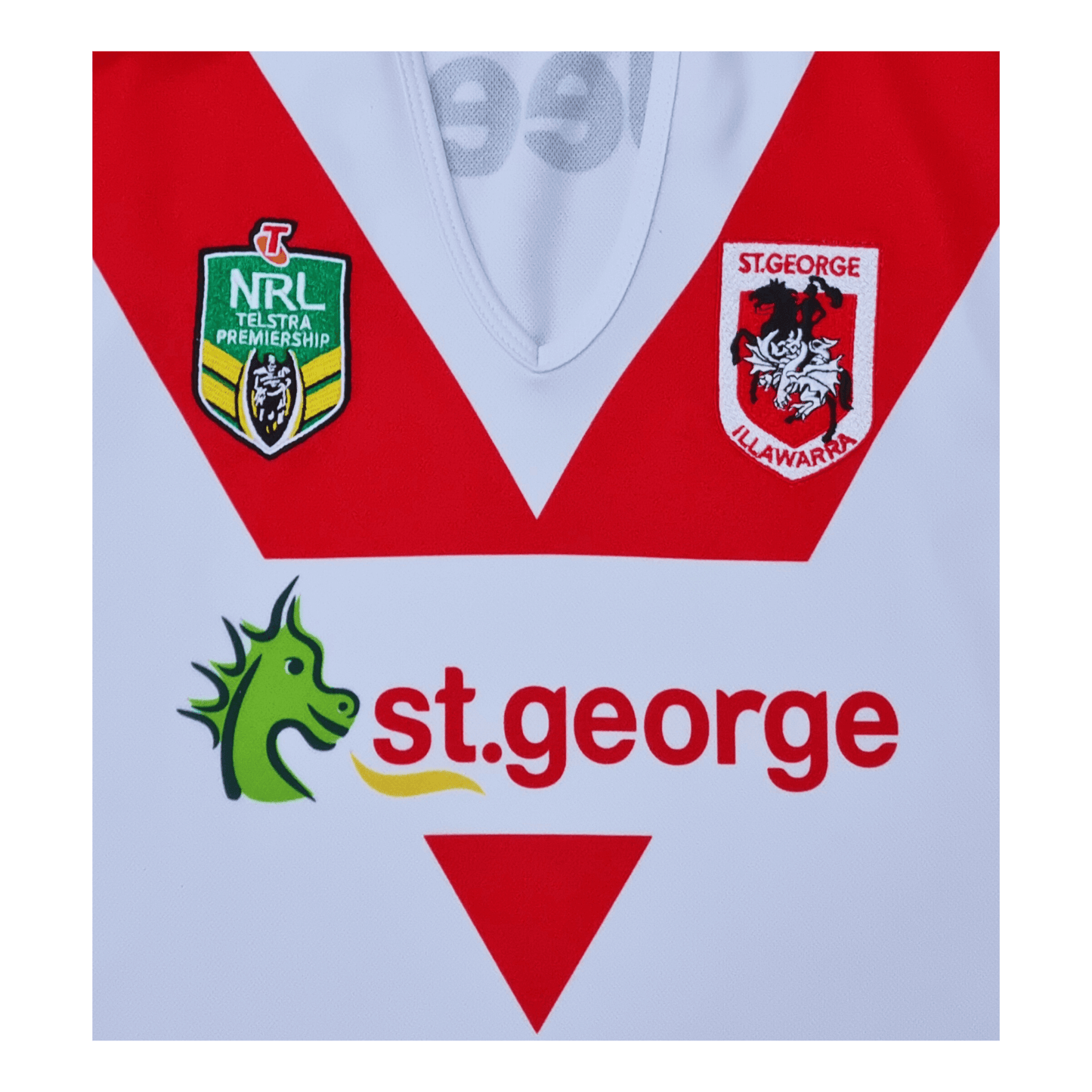 St George Illawarra Dragons 2014 Home Jersey - Front