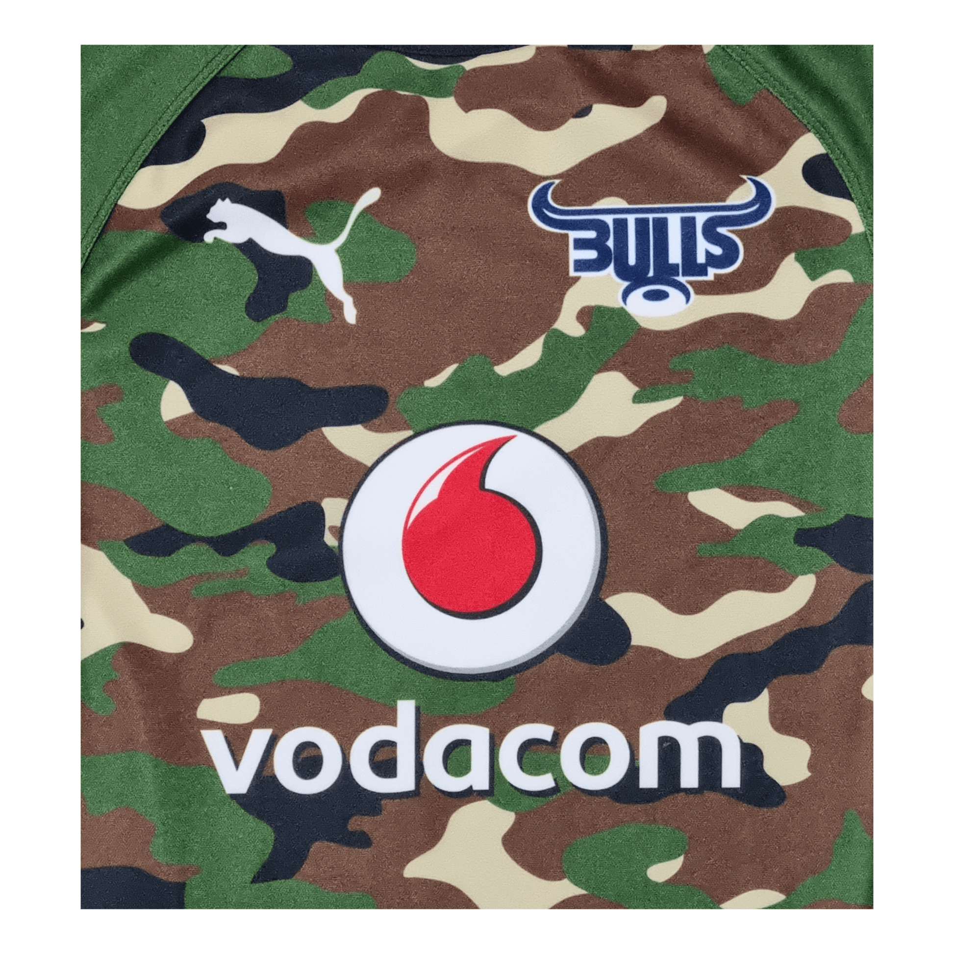 Blue Bulls 2014 'InvisBull' Away Jersey logo -front