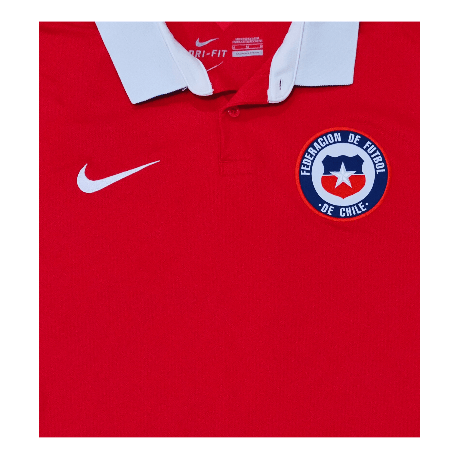 Chile 2015 Home Jersey - Logo | Upcycled Locker