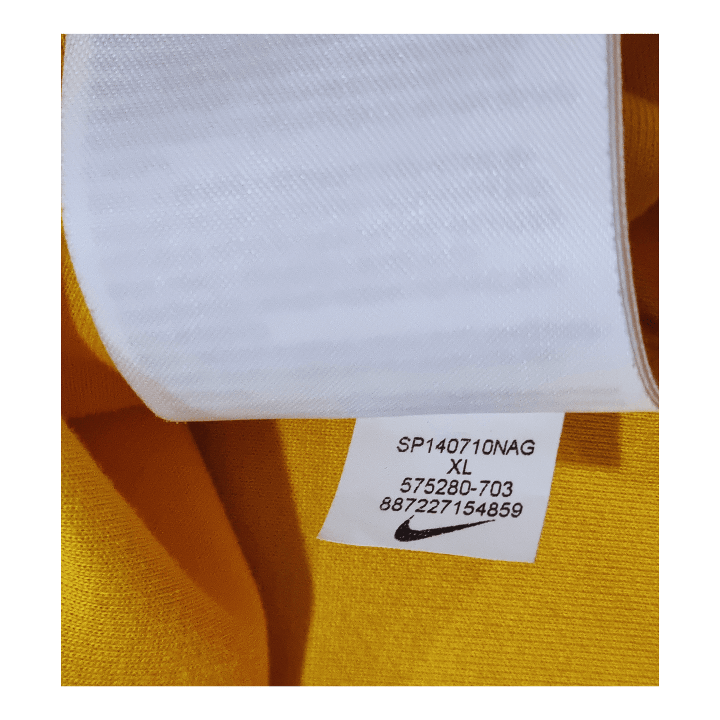 Brazil 2014 Home Jersey Nike Product Tag: 575280-703.