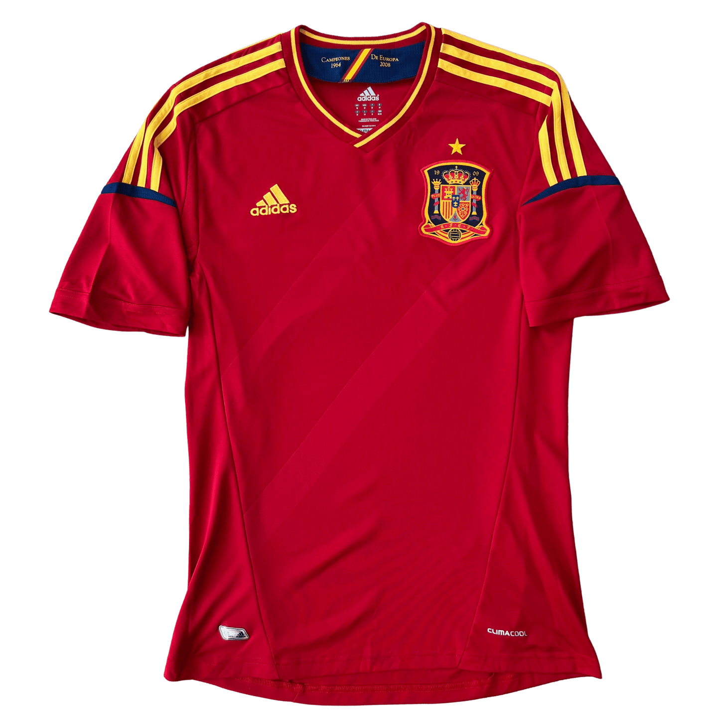 Spain 2012 Home Jersey - Front