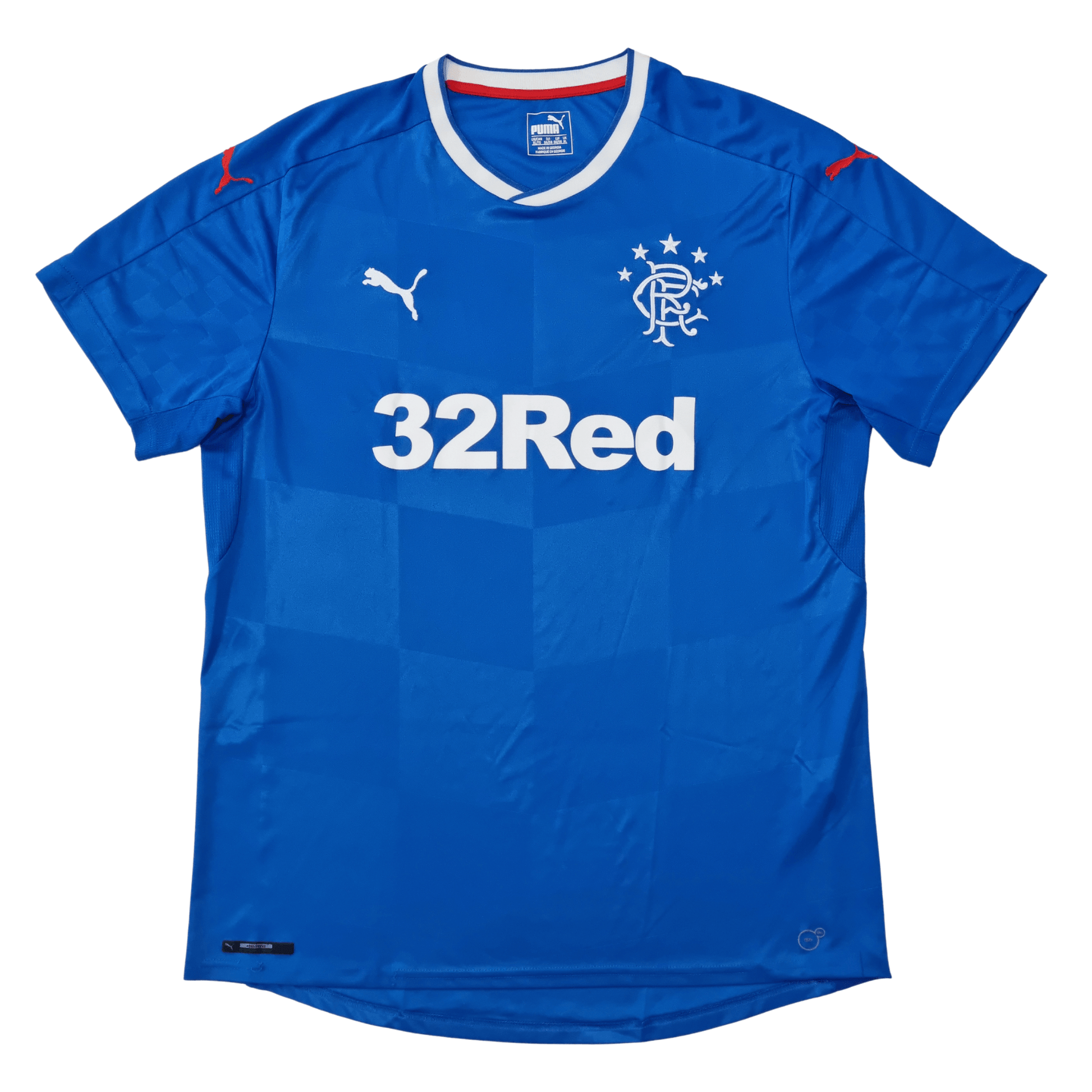 Rangers 2016/18 Home Jersey Front | Upcycled Locker