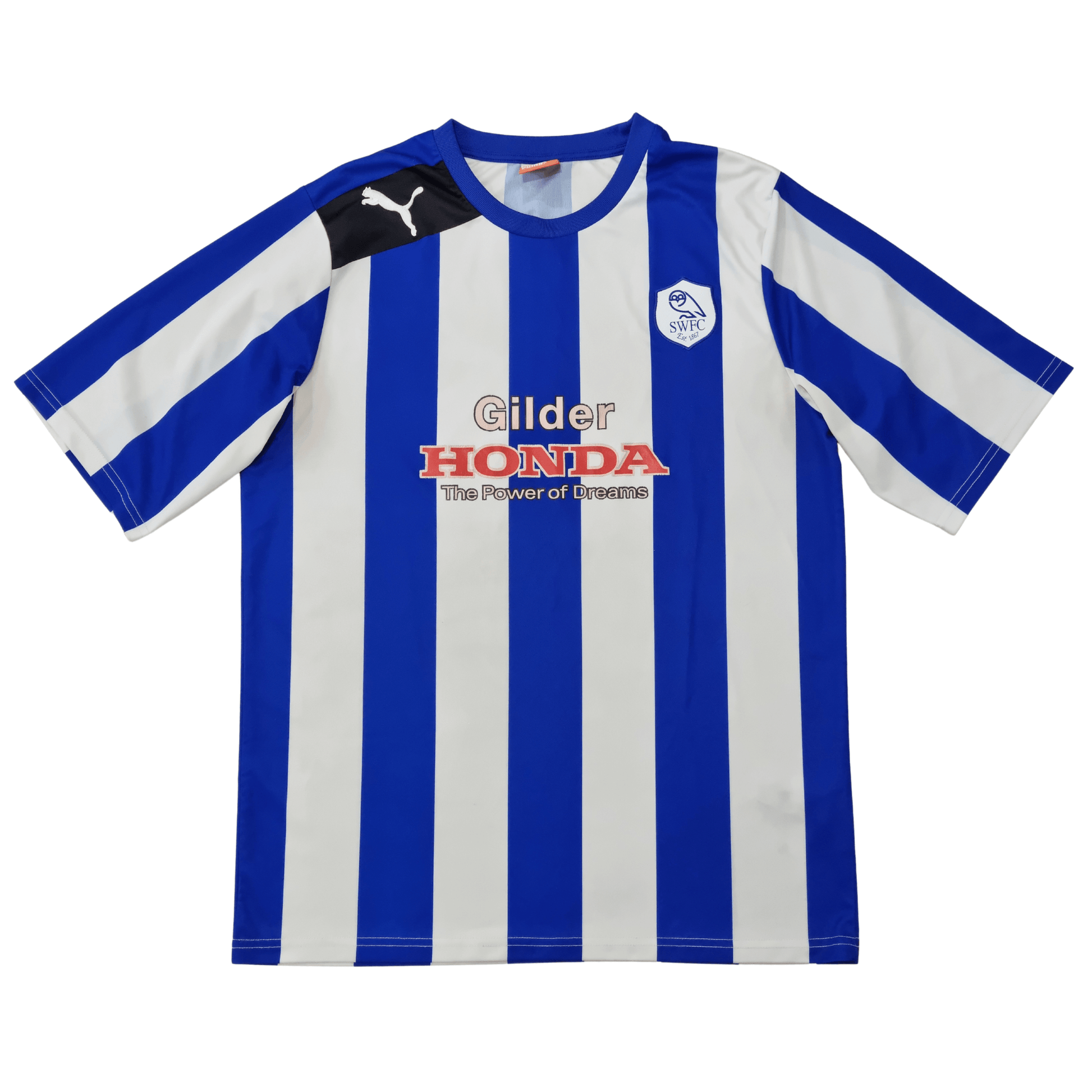 Sheffield Wednesday 2012/13 Home Jersey Front | Upcycled Locker