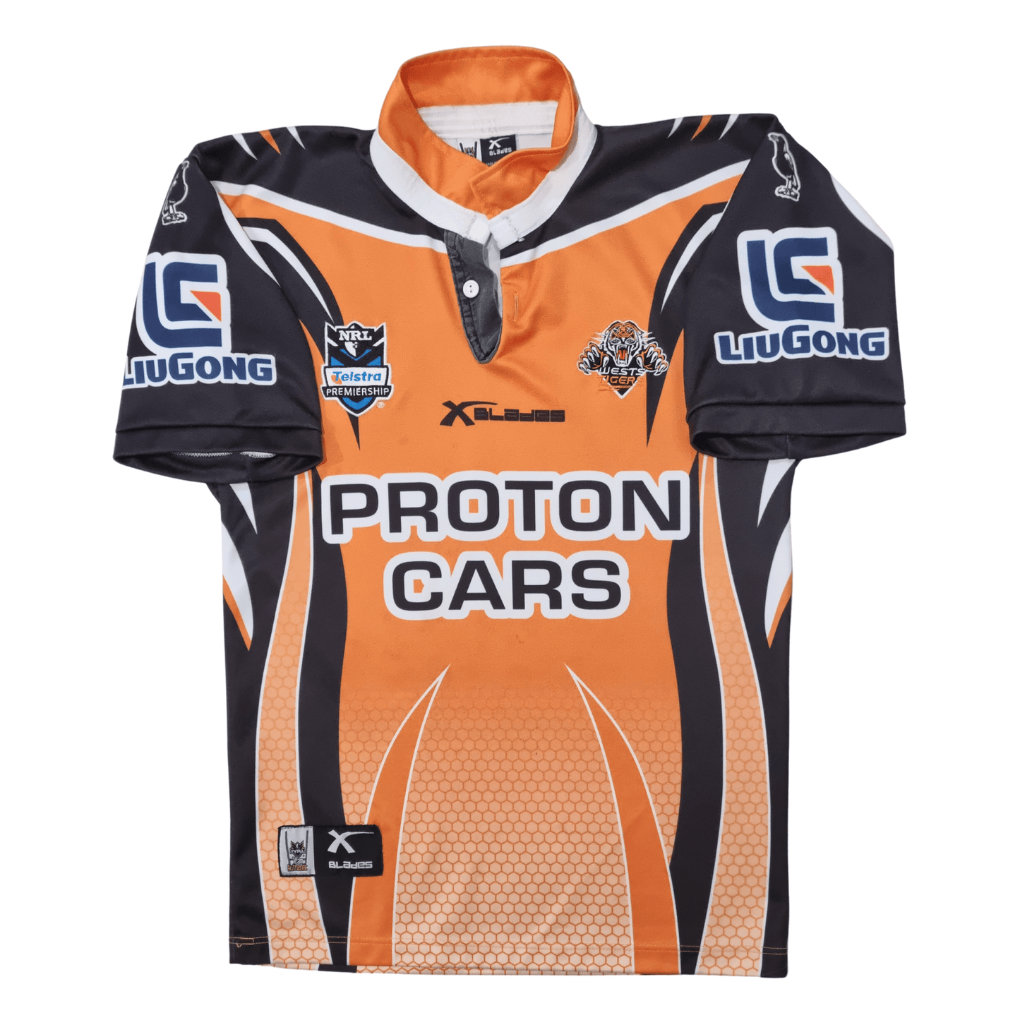 Wests Tigers 2007 Away Jersey - Front