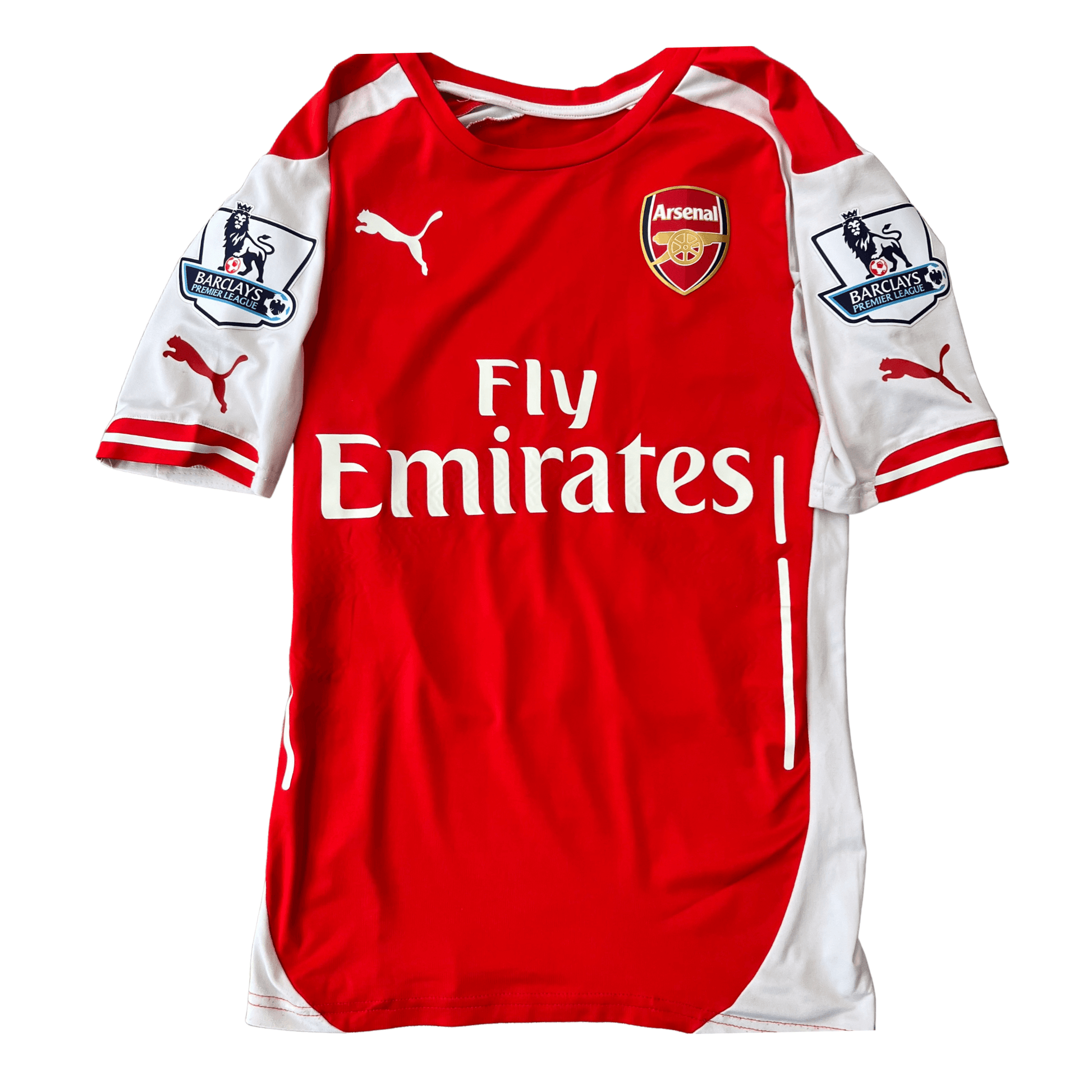 Arsenal 2017/18 Home Jersey Front - Danny Welbeck