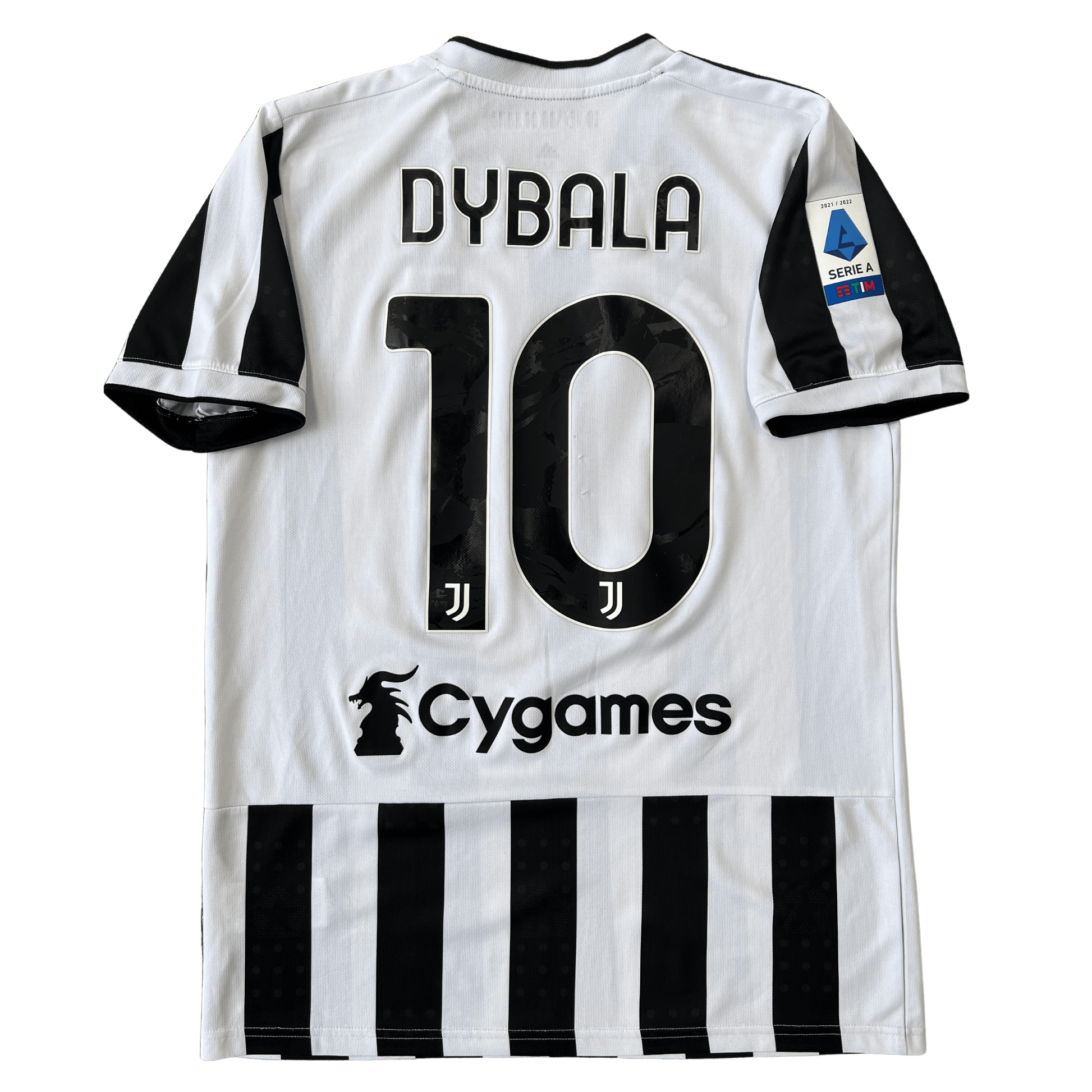 Juventus 2021/22 Home Jersey - Paulo Dybala - Back