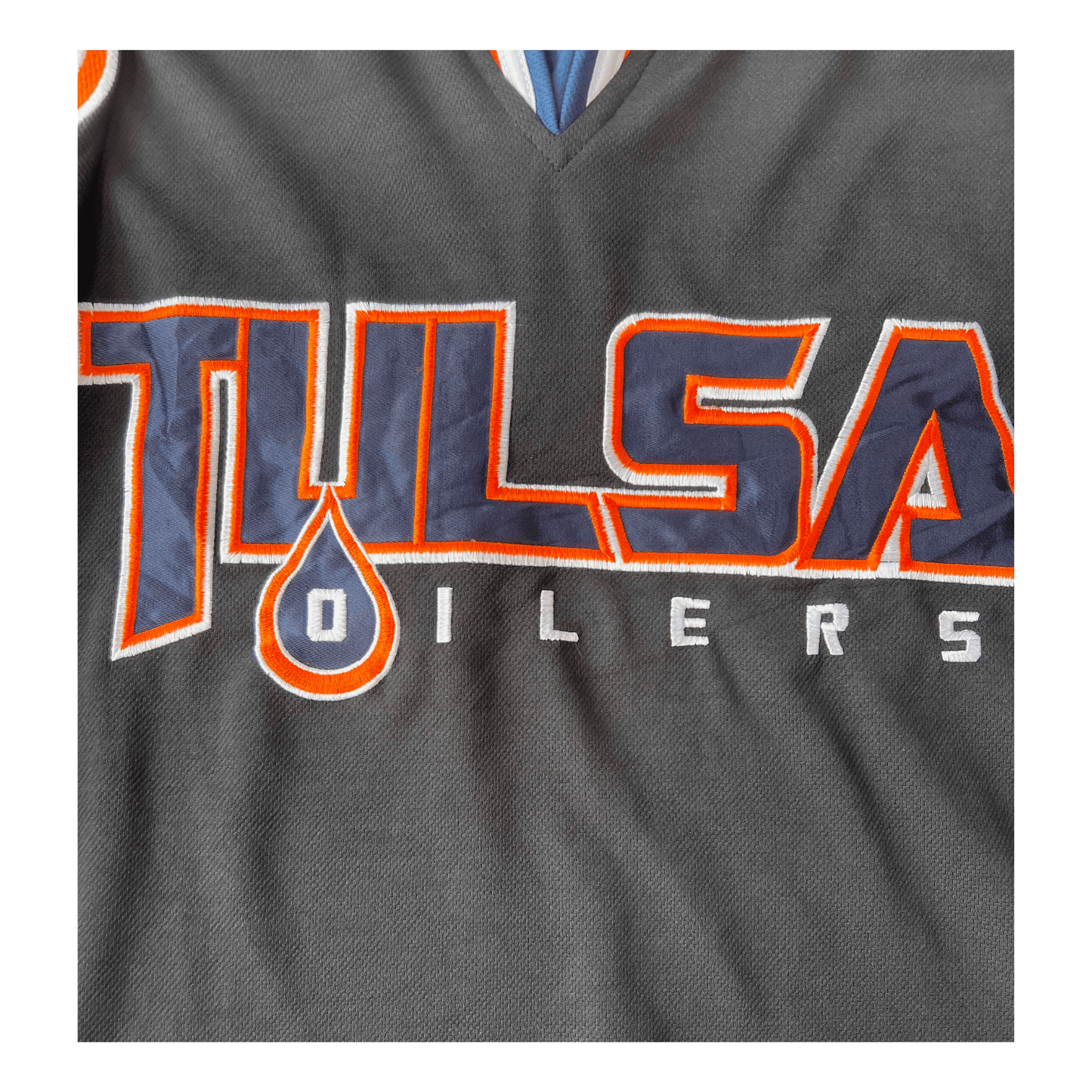 Tulsa Oilers Home Jersey - Logo