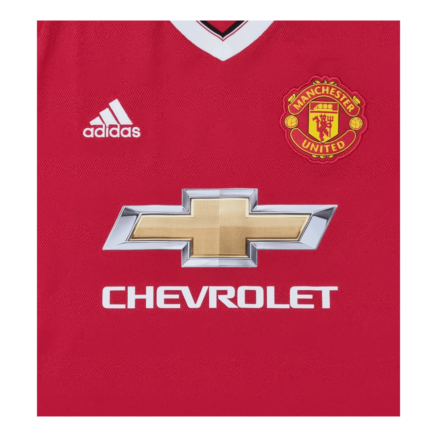 Manchester United 2015/16 Home Jersey - Zlatan Ibrahimović Front Logo | Upcycled Locker