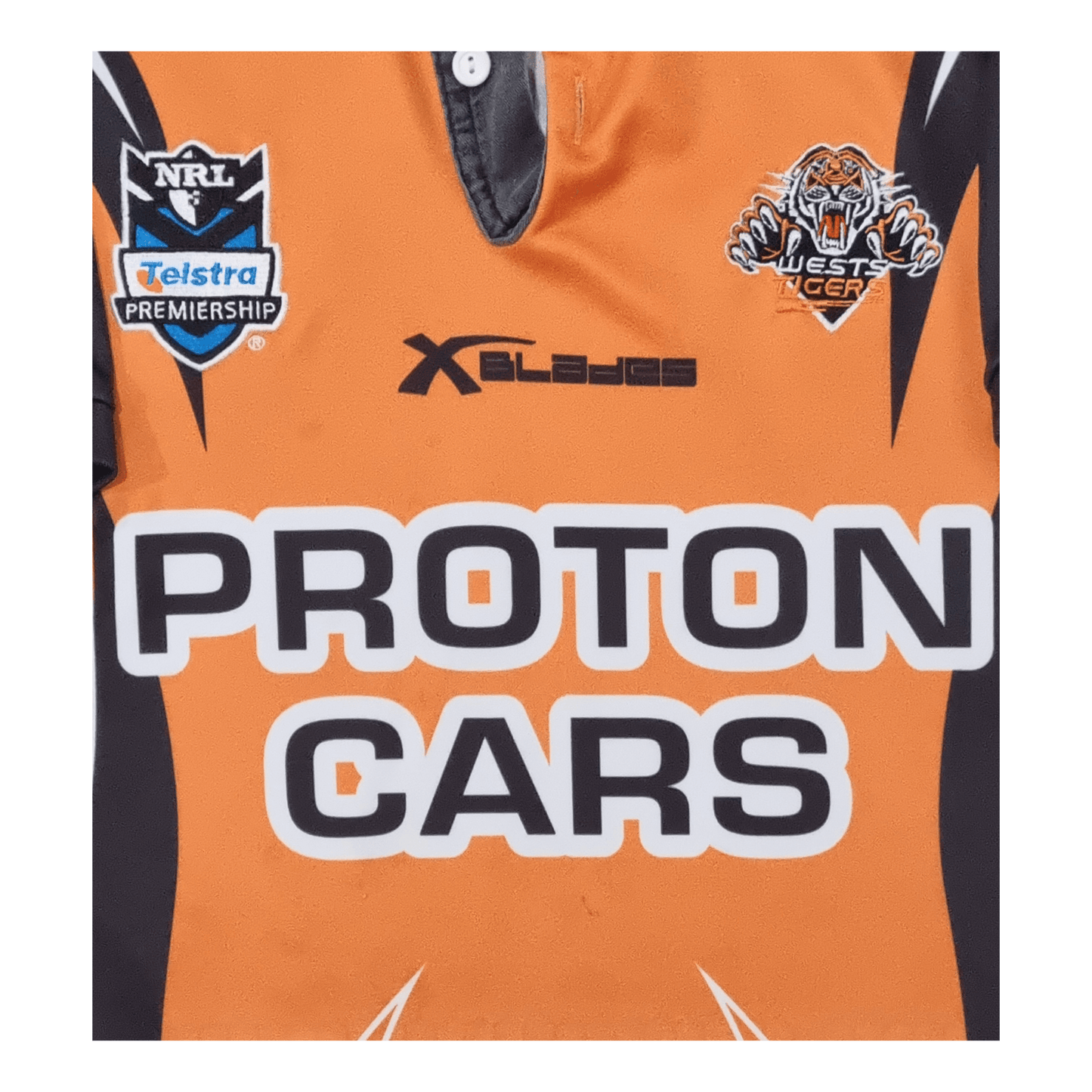 Wests Tigers 2007 Away Jersey - Logo