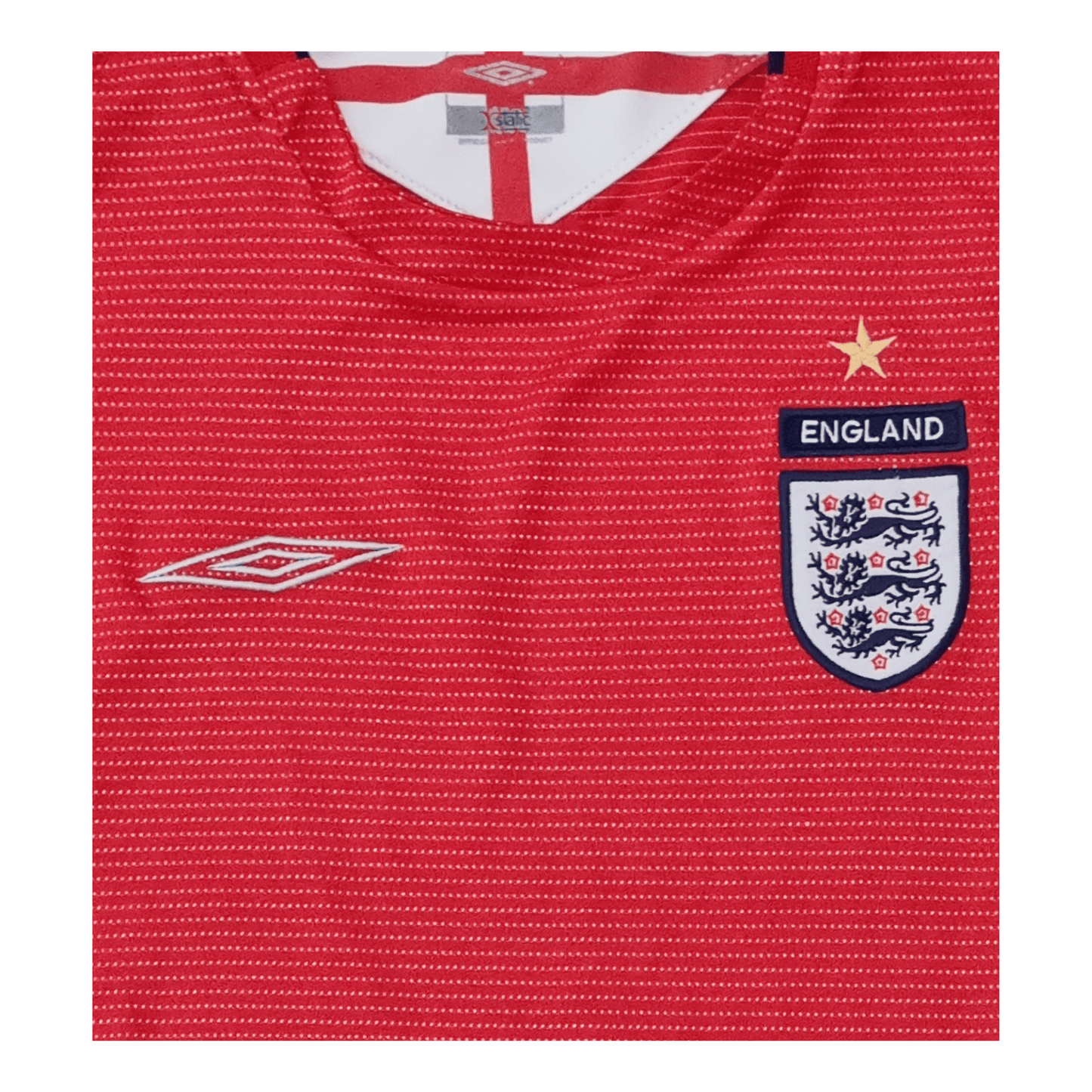 England 2004/06 Away Jersey Front Logo | Upcycled Locker