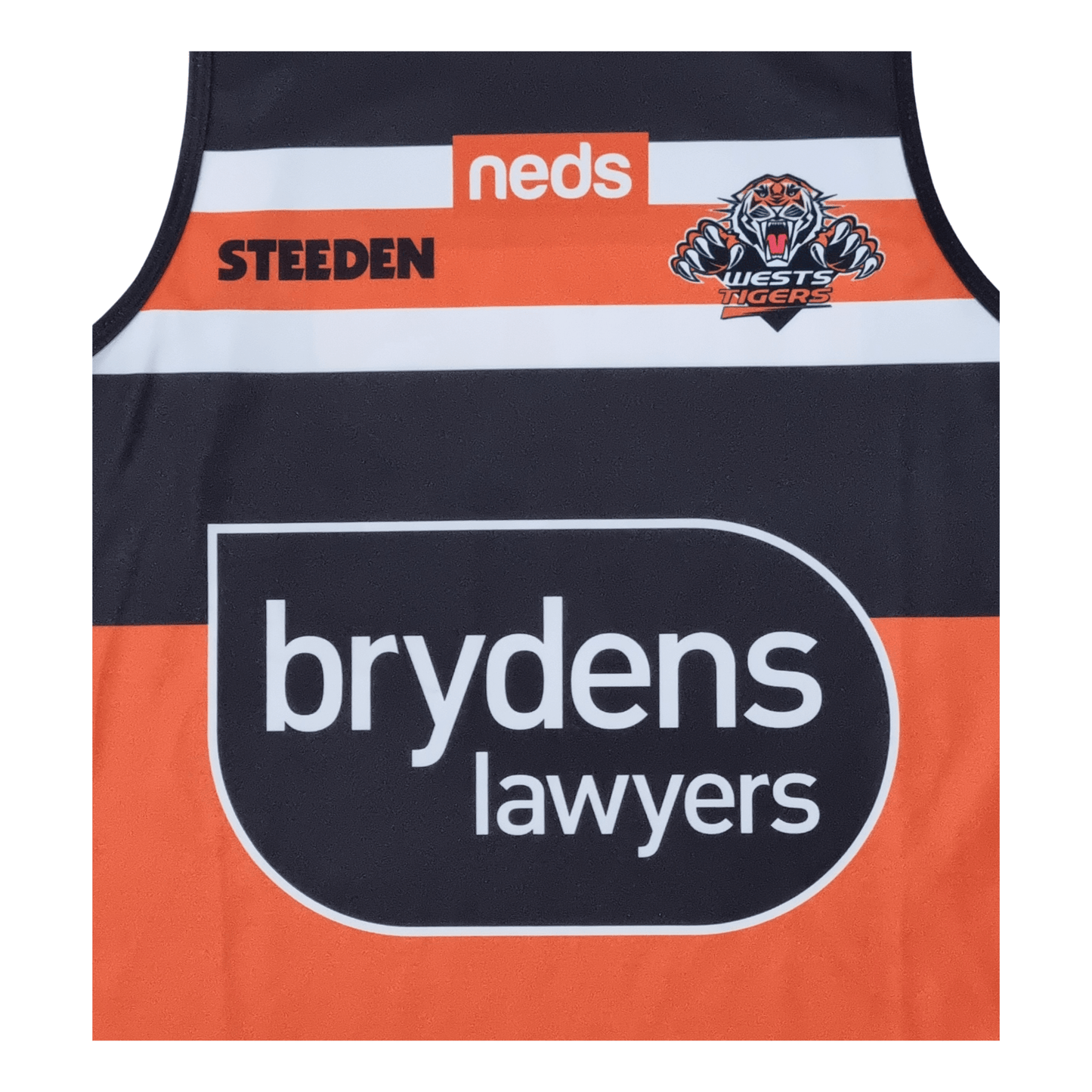 Wests Tigers 2021 Training Singlet - Logo