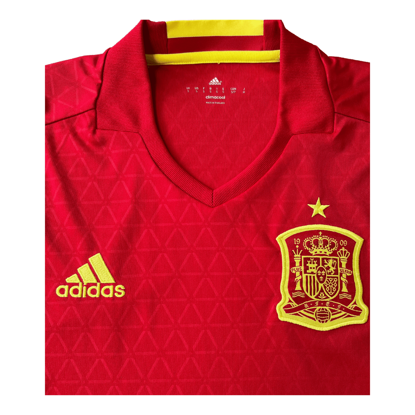 Spain 2016 Home Jersey  - Logo