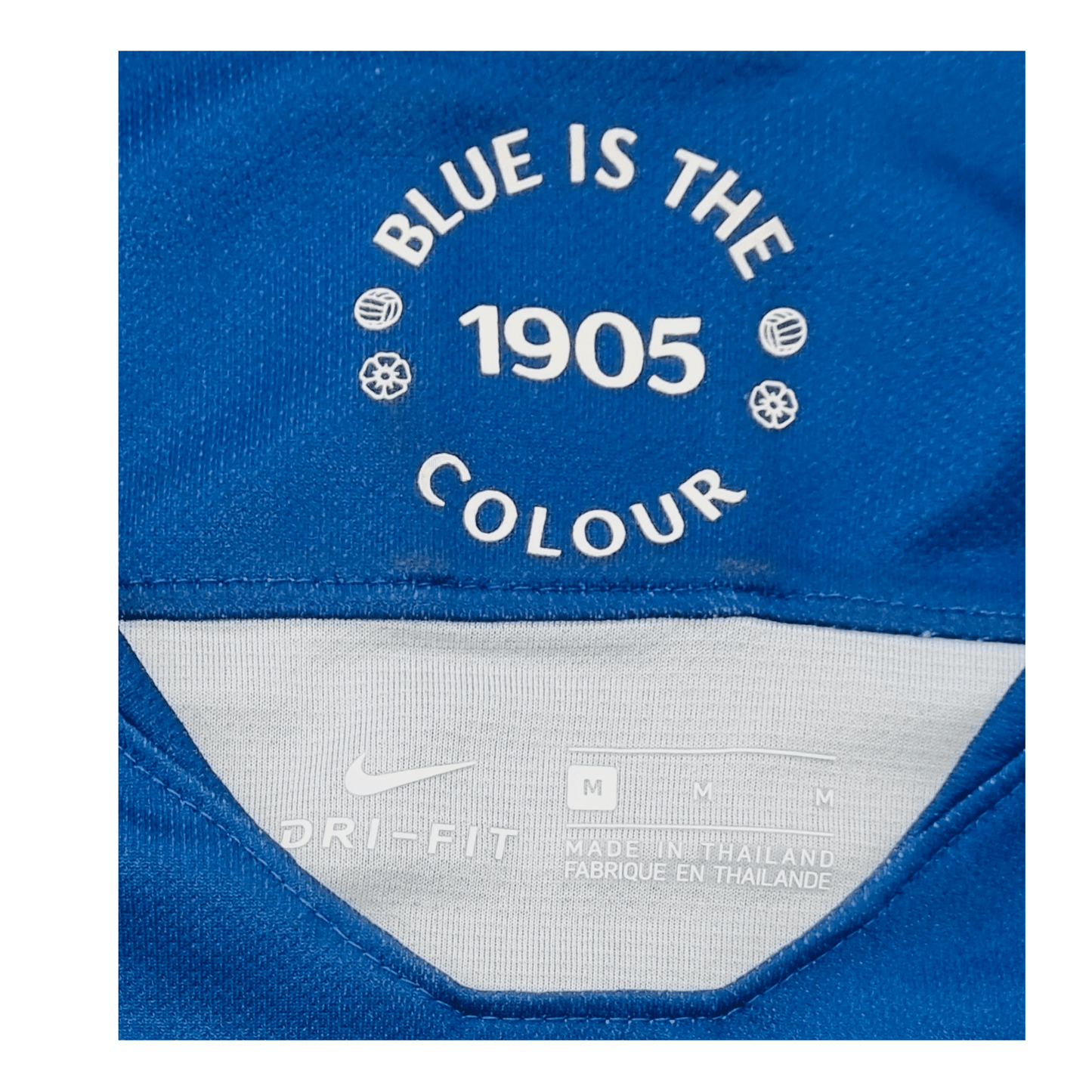 A Nike Chelsea 2018/19 Home Jersey, featuring the 1995 colour, perfect as a Chelsea Home Jersey.